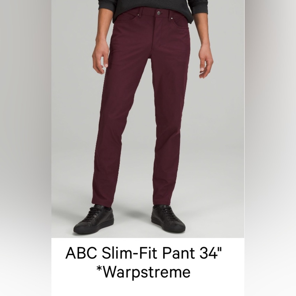 Lululemon ABC slim fit